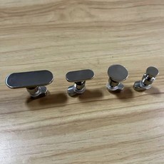 汽車凹陷修復配件 圓形冷膠拉拔片, 1個, 不鏽鋼圓形墊片4件套