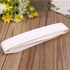 쿠쿠스토어 테니스 라켓 오버그립 미끄럼 방지 땀 테이프 흡수 랩 배드민턴 낚시 밴드 1 개, 05 하얀색