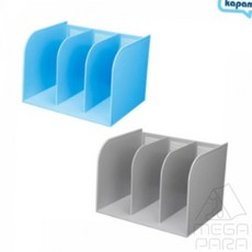 도하름 카파맥스 3단 책꽂이 2종 택1 하늘색 인테리어장식장