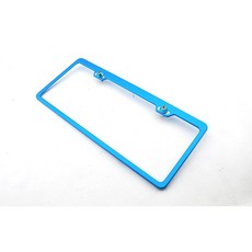 BOSITE博斯特 鋁合金汽車專用車牌框(新式七碼) 堅固耐用，簡約時尚，多色可選, 1個