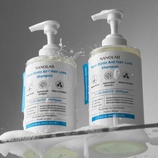 나노랩 나노리포좀 신기술 바이오틴 맥주효모 탈모증상완화 샴푸 대용량 1000ml, 3개