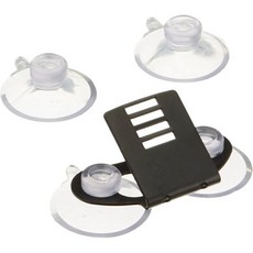 레이더 및 레이저 감지기용 에스코트 윈드실드 흡입 컵 마운트브래킷 및 4개의 흡입 컵