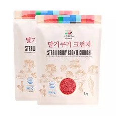 NFS 딸기쿠키 크런치 1kg 2개세트, 2세트