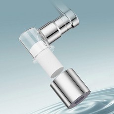 로에드 360도 워터탭 세면대 필터 수도꼭지 수전탭 회전탭 필터 5P, 워터탭리필필터, 5개