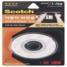 3M 스카치 강력 자동차 외장용 폼 양면테이프 모음 EX215, 1개