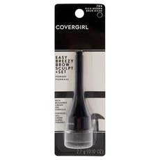 COVERGIRL Easy Breezy 눈썹 디자인 + 세트 포마드 리치 브라운 1개입 (포장은 변경될 수 있음)