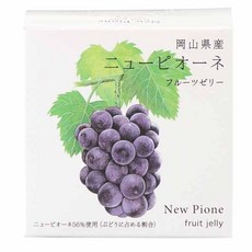 오카야마현 청과 판매 과일 젤리 90g [오카야마현산 뉴피오네] 162739