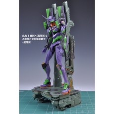 工匠模型 MADWORKS S017 RG 福音戰士初號機DX 起落架 地台專用蝕刻片 附水貼, 1個, S17蝕刻片