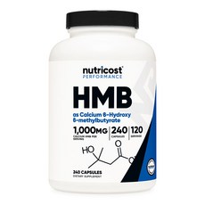 뉴트리코스트 HMB 1000mg 120회분, 1개, 240정
