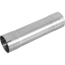 범용 스테인리스 스틸 배기 파이프 플레어드 튜브16인치 길이 4인치 내부 직경 머플러 교체, 16", 4"X16"