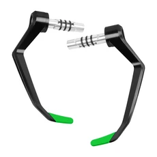 BMW 혼다 가와사키 야마하 스즈키 두카티용 범용 핸들바 그립 브레이크 클러치 레버 핸드가드 가드 보호, 01 China Mainland, 03 녹색