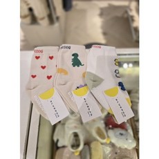 [블루독베이비] 25 FW(IV)도기하프양말3종택일(45A1481004+45A1481005)유아 백일 돌 조카 선 45A1481001 588815