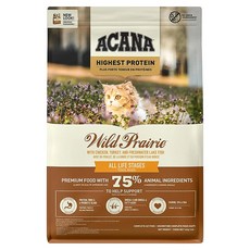 ACANA 愛肯拿 全齡貓 無榖配方飼料, 放養雞肉 + 蔓越莓, 1.8kg, 1包