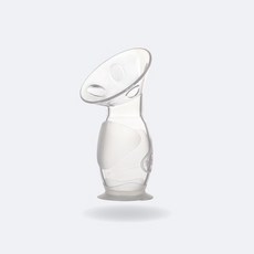 輕巧靜音一體成型集乳器，防溢防塵，矽膠材質，吸盤底座，方便攜帶, 424, 3個