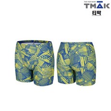 [백화점/아울렛] 티막 피트니스 3부 남자 실내수영복 UKF0404-YL/일반용/강습용/초보용 364917