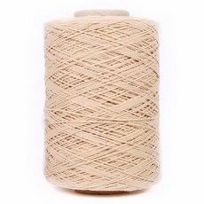 동방 18합 색사 뜨개실, 연한볏짚색, 1개