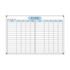 재고현황판 900x600 자재관리 입출고관리 주문제작 칠판 화이트보드 칠판박사, 일반