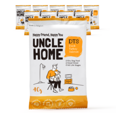 엉클홈 디티에스 기호성좋은 그레인프리 강아지사료, 40g, 10개, 칠면조