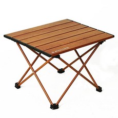 ROCK 클라우드 휴대용 캠핑 테이블 초경량 알루미늄 접이식 해변 캠프 캠핑 하이킹 배낭여행 야외 피크닉용 스몰_130805