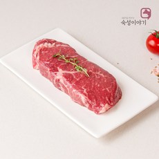 숙성이야기 국내산 소고기 채끝 스테이크, 1개, 300g