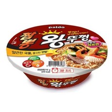 팔도 짬뽕 왕뚜껑 용기 110g 18입 1박스 reo+0489Ny