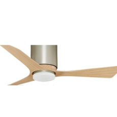 穩帝士 DC吊扇燈 60/52/42吋 ABS 17W 三色 遙控 台灣製造, 原木霧銀,60吋