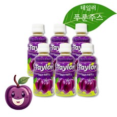푸룬주스 임산부 어르신 장운동에 도움되는 과일주스, 6개, 180ml