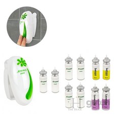 더휴즈 화장실 방향제 분사기 아로마 공기탈취제, 라벤더 리필 2P