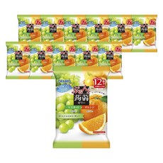 ORIHIRO Q彈蒟蒻果凍 麝香葡萄 & 柳橙口味 12入, 12個, 240g