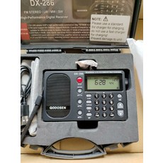 科多笙 DX286 收音機 美國版 TEF6686 晶片 全波段 附豪華收納硬盒, 標題內介紹, 如圖所示