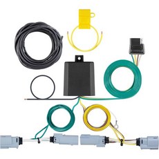 커트 56399 차량용 맞춤형 4핀 트레일러 배선 하네스 일부 크라이슬러 퍼시픽아 및 보이저 LED 테일라이트 미적용 모델에 적합, 커트 56399 차량용 맞춤 4핀 트레일러 배선 하네스