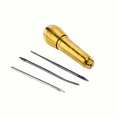 가죽바늘 키트 바느질 수리 도구 피혁 바인더 공예 제작 기계 수선 공구 재단 작업장 특수, 가죽바늘키트 BL03129