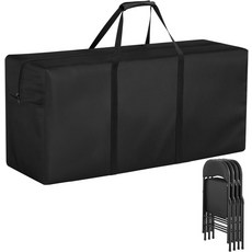 로엔엘 접이식 의자 보관 가방 플라스틱 수지 나무 4팩용 방수 대형 휴대 - 39인치 L x 12인치 W 20인치 H, 4PCS Folding Chair