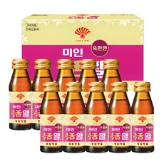부채표 미인활 75ml 10병 소화제 음료 까스활명수