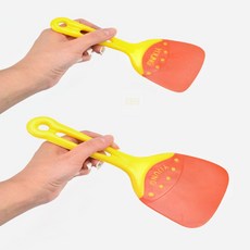 EB디자인 소스스크래퍼 볶음주걱, 소, 1개, 노랑