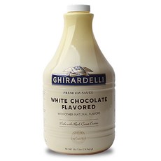 기라델리 화이트 초콜렛소스 2.47kg 초코소스, 1개
