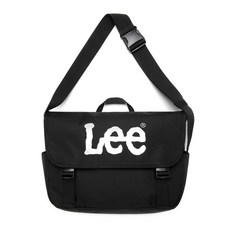 LEE 트위치 로고 코듀라 메신저백 블랙 LE2501BG24BK 101717, FREE
