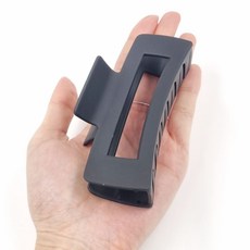 집게핀 올림머리 머리집게핀 헤어클립 무광 사각