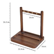 玄關實木鑰匙收納架：門口創意置物擺件，進門掛鑰匙收納盒，限時特惠中, JM009【相思木+黃銅】, 1個