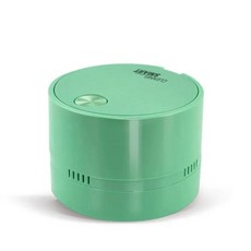 미니 데스크탑 청소기 휴대용 진공 청소기 자동차 사무실 책상 먼지 가정용 테이블 스위퍼, 2)Green