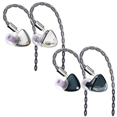 Rose Technics 靜海II 耳道式耳機 碳銅合金球頂膜片, 銀色, 弱水時砂 Rose Technics 靜海2 QuietSea II 耳道式耳機｜大師調音