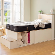 스스디 케이브 평상형 수납침대 슈퍼싱글(SS) 400/600 프레임, SS 저상형_계단제외 프레임