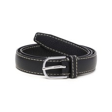 토템 스티치 디테일 가죽 벨트