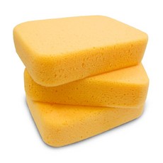 Xilla 爆破細孔海藻棉 蜂巢海綿 洗車海綿 大海棉 大塊海棉 海藻棉 - 車體美容/自助洗車必備, 1個