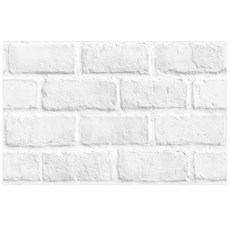 韓國原裝高擬真自黏壁紙 希臘白磚紋路 自黏壁貼 DIY壁紙 防水壁紙, 希臘白磚