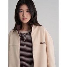 8 seconds 후리스 집업 - 아이보리 256007