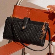닥스 DCWA5F515BK 25FW LOUIS DD 블랙 로고패턴 소가죽 다기종 핸드폰 월릿백 HQJ912 NMC951