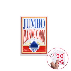 COMET 超大撲克牌道具 巨型紙牌 活動桌遊趣味道具, 2倍(8.5x12.5cm), 1個