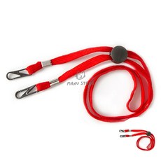 [칠마누] 마스크걸이 마스크밴드 마스크끈 마스크스트랩 700mm 빨강