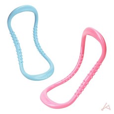 꿈꾸는비 요가링 운동전후스트레칭, 핑크